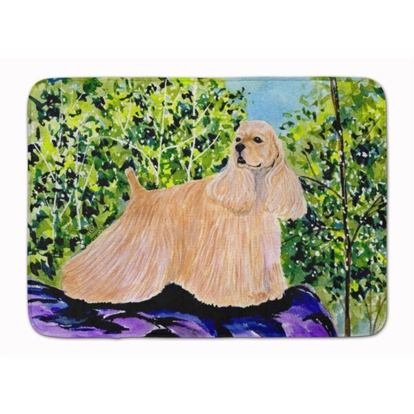 Carolines Treasures Cocker Spaniel Machine Washable Memory Foam Mat SS8668RUG - main